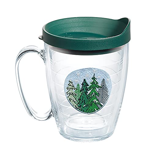 Tervis Spruced Up Christmas Holiday Made in USA Double Walled Insulated Tumbler Travel Cup Keeps Drinks Cold & Hot, 16oz Mug, Classic
