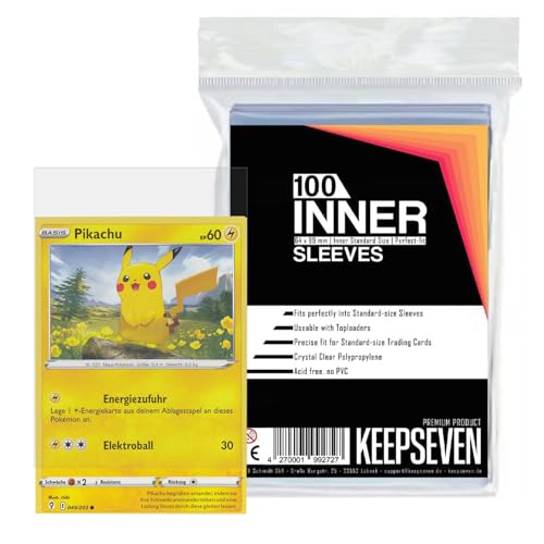 KEEPSEVEN Exact Fit Inner Sleeves Kartenhüllen