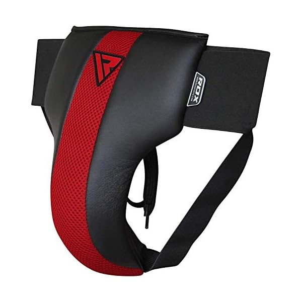 RDX-Groin-Protector-for-Boxing-Muay-Thai-Kickboxing-and-MMA-Fighting-SATRA-Approved-Maya-Hide-Leather-Abdo-Gear-for-Martial-Arts-Jockstrap-Abdominal-Guard-for-Sparring-Taekwondo-and-Grappling RDX Groin Protector for Boxing, Muay Thai, Kickboxing and MMA Fighting, SATRA Approved Maya Hide Leather Abdo Gear for Martial Arts, Jockstrap Abdominal Guard for Sparring, Taekwondo and Grappling