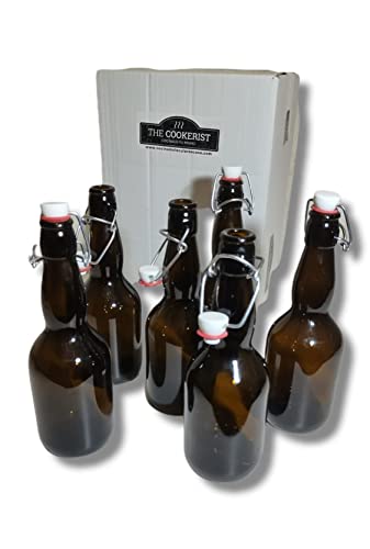 Bouteilles avec bouchon mécanique | 6 bouteilles de 500 ml pour bouteille de bière artisanale | Bouchons inclus - Image 5