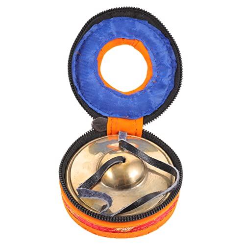 BESTonZON Jingle Bell Instrument Cymbals Bells for Meditation Yoga Percussion Hand Percussion