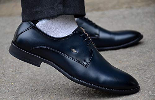 Image of AADI Men's Synthetic Leather Derby Formal Shoes