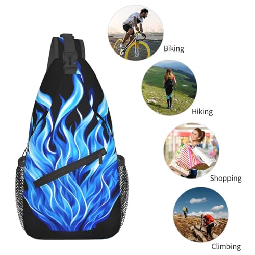 Mochila bandolera unisex para senderismo y deporte miniatura 6