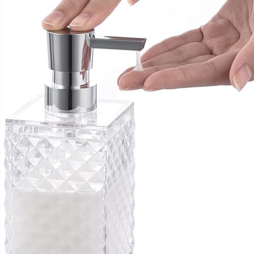 Kit botella desinfectante de manos y accesorios de baño para el hogar moderno 5