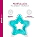 dentistar Kühlbeißring 2er-Set – Beißring Baby ab 3 Monate – Kühlende Zahnungshilfe und Beißspielzeug für Babys und Kleinkinder - BPA frei - Türkis