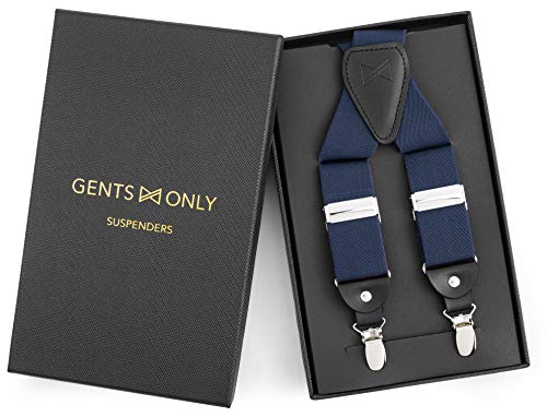 GENTS ONLY Bretelle da uomo X-Form 01745, Blu (02