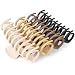 6pcs Salon Croc Hair Styling Clips-Sectioning Plastic Alligator Hair Clip For Thick Hair-Non-Slip DIY Accessories Hairgrip for Women and Girls (Rose Red)
