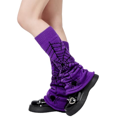 Image of Komorebi Leg Warmers Y2K Kawaii Leg Warmers for Girl Women Cute Knitted Socks Y2K Harajuku Goth Accessories