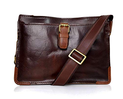 Sacoche portable en cuir marron pour vos trajets quotidiens et réunions professionnelles