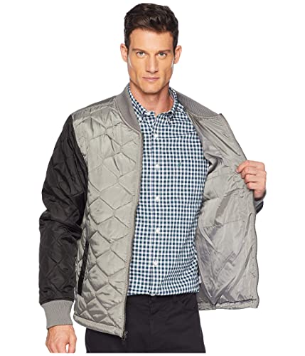 Image of U.S. POLO ASSN. Men's Contrast Quilted Bomber Jacket