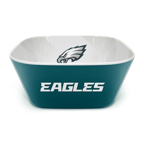 Image of YouTheFan NFL Philadelphia Eagles Large Party Bowl