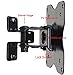 VideoSecu ML411B Adjustable Tilt Swivel Rotation TV Wall Mount Bracket for 19