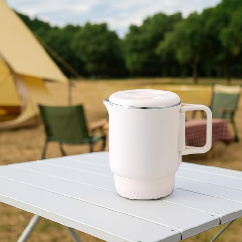 Tetera eléctrica portátil plegable 800 ml acero 304 miniatura 4