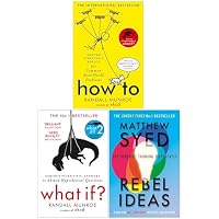 Rebel Ideas, How To and What If? Collection 3 Books Set by Randall Munroe & Matthew Syed