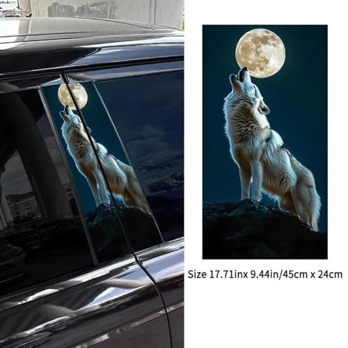 Sticker loup pour masquer les rayures de portières - 2