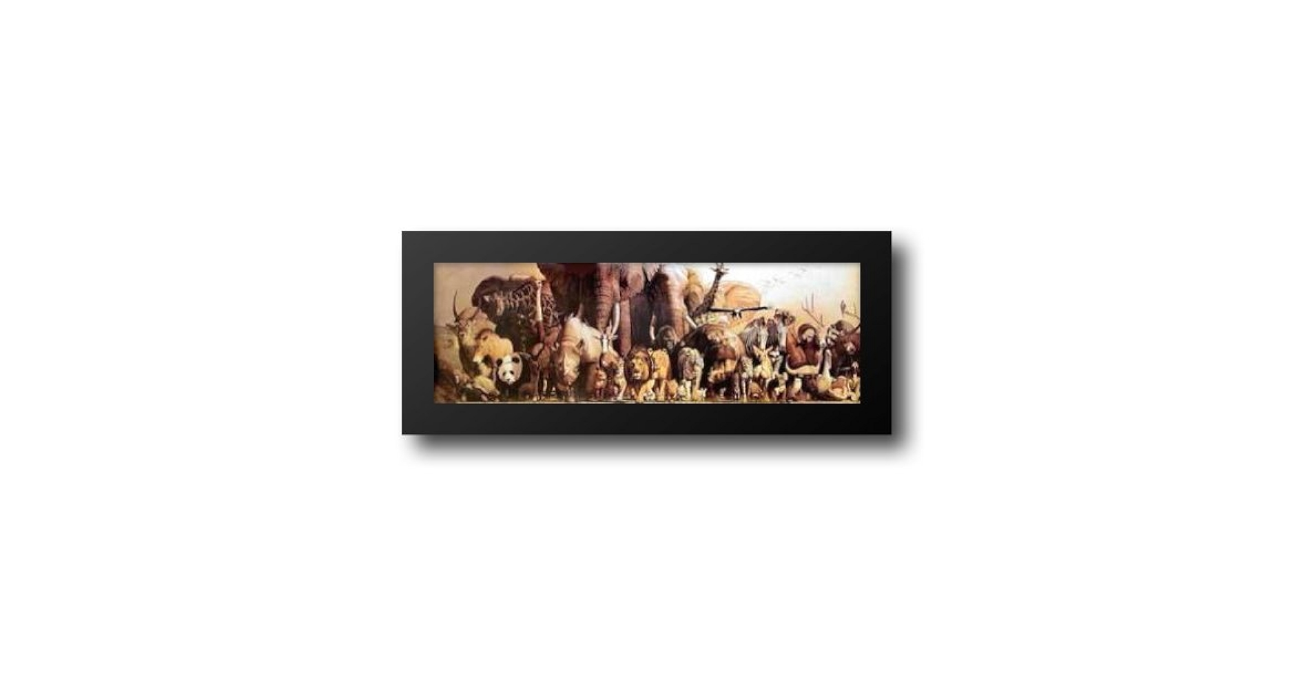 Amazon.com: Noah's Ark 40x16 Framed Art Print by Takino
