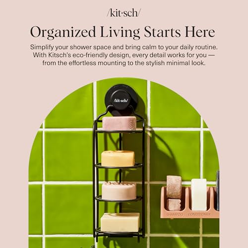 Kitsch Shower Caddy Hanging with Suction Cup - image 9