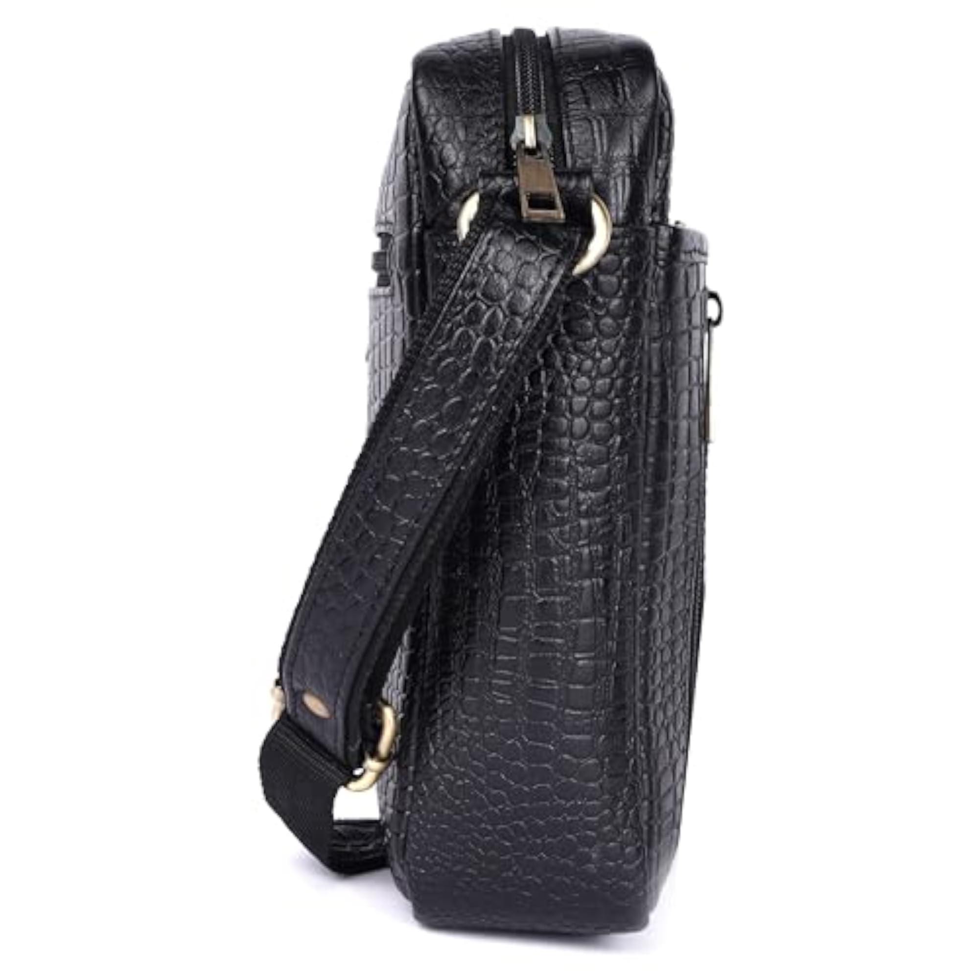 Premium Leather Sling Bag for Men & Women, Gift