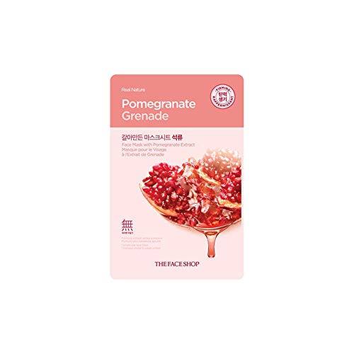 THE FACE SHOP Real Nature Face Mask | Improves Skin Resilience & ...