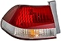 TYC 11-5466-00 Compatible with HONDA Accord Driver Side Replacement Tail Light Assembly