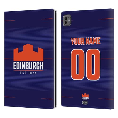 Housse cuir iPad Pro 11 M4 Edinburgh Rugby pour travailler et regarder le match