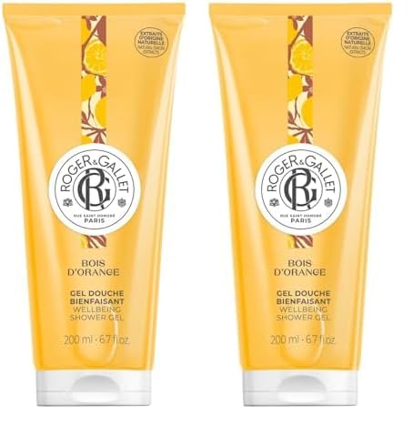 BOIS D'ORANGE gel douche fraîcheur tonifiant 200ml (Paquete de 2)