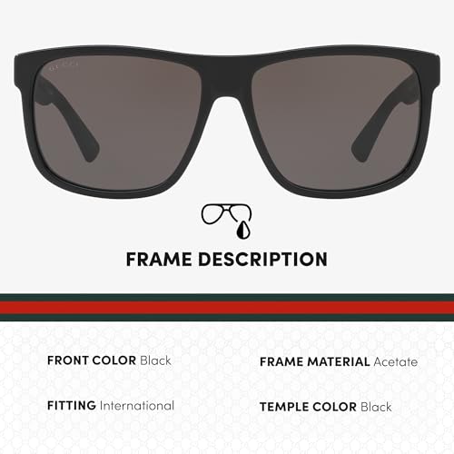 Gucci GG0010S Designer Fashion Sunglasses - Elegant, Sophisticated & Stylish Square Shape Eyewear with Luxury eSHADES Kit2