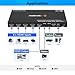 J-Tech Digital 4K HDMI Multiviewer Switch 4 in 1 Out, 4x1 4K 30Hz HDMI Quad Multiviewer Seamless Switcher with PiP, 6 Viewing Modes, Audio Extraction via Optical 3.5mm (JTECH-MV41AE)