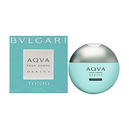 Bvlgari Aqva Marine Toniq Men Eau-de-toilette Spray by Bvlgari, 3.4 Ounce