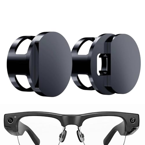Funda para gafas con cámara deslizable contra miradas incómodas en el trabajo