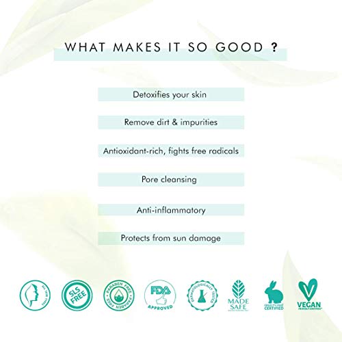 mCaffeine Vitamin C Face Wash for Women with Green Tea & Hyaluronic Acid | Oil Control Face Wash for Oily Skin, Normal Skin & Dry Skin | Natural... - Image 5