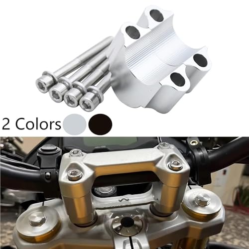 Abrazadera Manillar CNC de Alta Precisión para Moto CB650R y T700 2