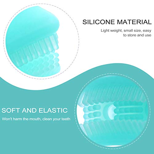 Healifty – Escova de dentes portátil para limpeza de dentes de clareamento e dentes, escova de dente