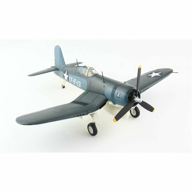 ACE HOBBY Master F4U-1A for Corsair Bird CAGE 17-F-13 US Navy VF-17 Aboard USS Bunker Hill World WAR Two 1/48 DIECAST Aircraft Pre-Built Model