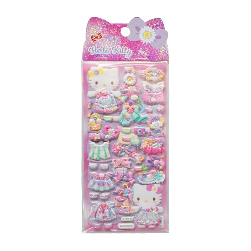 Hello Kitty Puffy Sticker Comansi