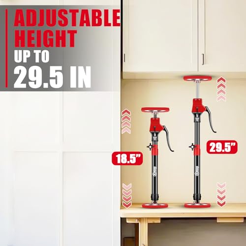 image for XINQIAO Cabinet Jacks for Installing Cabinets, Heavy Duty Third Hand T