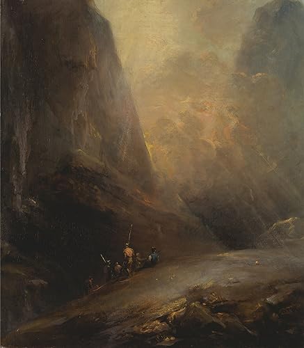 Affiche paysage de montagne Banditti 60x90cm pour habiller un mur vide