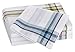 Tobeni 20 Fazzoletti da Uomo in Tessuto 100% Cotone pettinato Colore Design 17 Taglia 40 cm x 40 cm