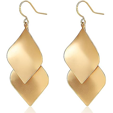 Initlove Alloy Various Geometric Shape Earrings Special Jewelry Gifts For Women And Girls, Metal, notapplicable Cover
