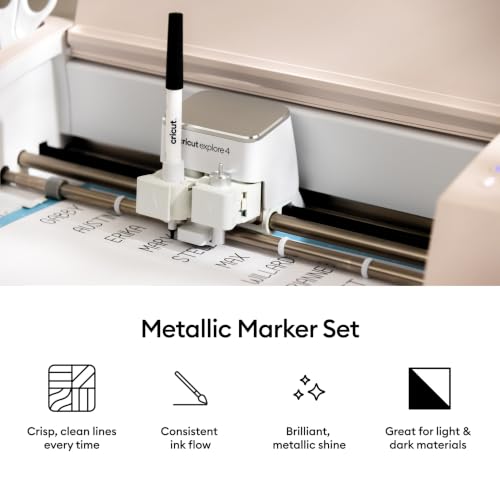 Image of Cricut Metallic Marker Set, 1.0 mm (6 ct)