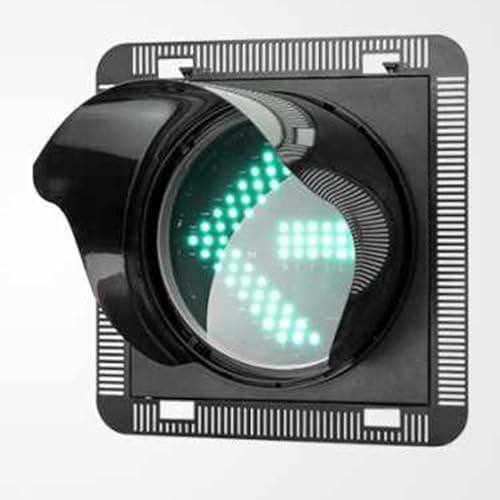 Feu de circulation pour gare de péage routier à voyant LED étanche - 2