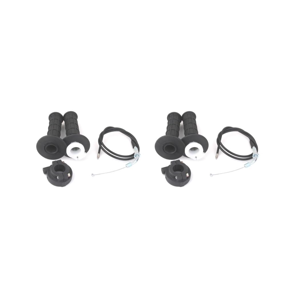PIT DIRT - Set di 2 cavi per acceleratore e acceleratore, 50 cc, 110 cc, 125 cc, 140 cc