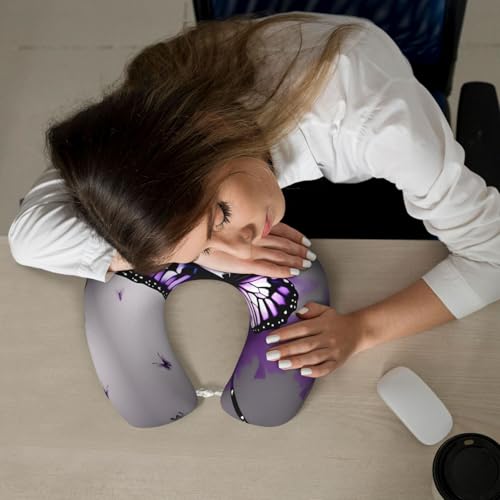 Almohada de espuma viscoelástica con funda negra y diseño ergonómico miniatura 7