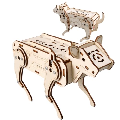 Kit científico de perro mecánico para desarrollar la motricidad fina y lógica