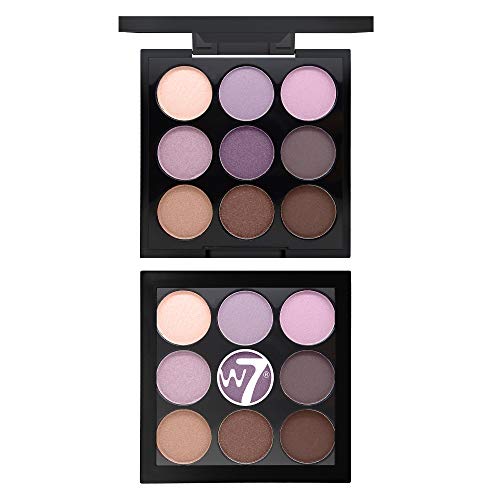 W7 | The Naughty Nine Eyeshadow Palette | Colorway: Bangkok Nights | Tones: Mattes and Metallics | Color: Soft Browns, Purples, Deep Smokes | Cruelty Free Eye Makeup