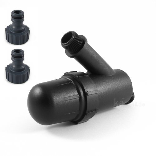Wasserfilter Siebfilter 3/4" AG für Perlschlauch Gartenschlauch 5m³ / Std Cover
