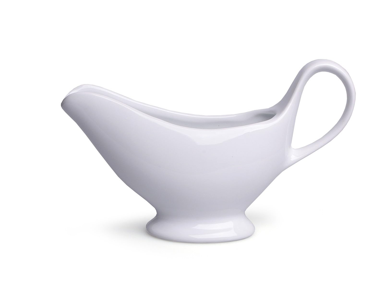 Sauciere – Porzellan weiß, ca. 300 ml