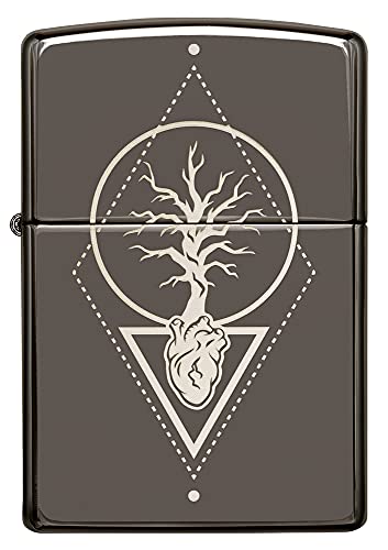Encendedor Zippo Black Ice Heart of Tree miniatura 2