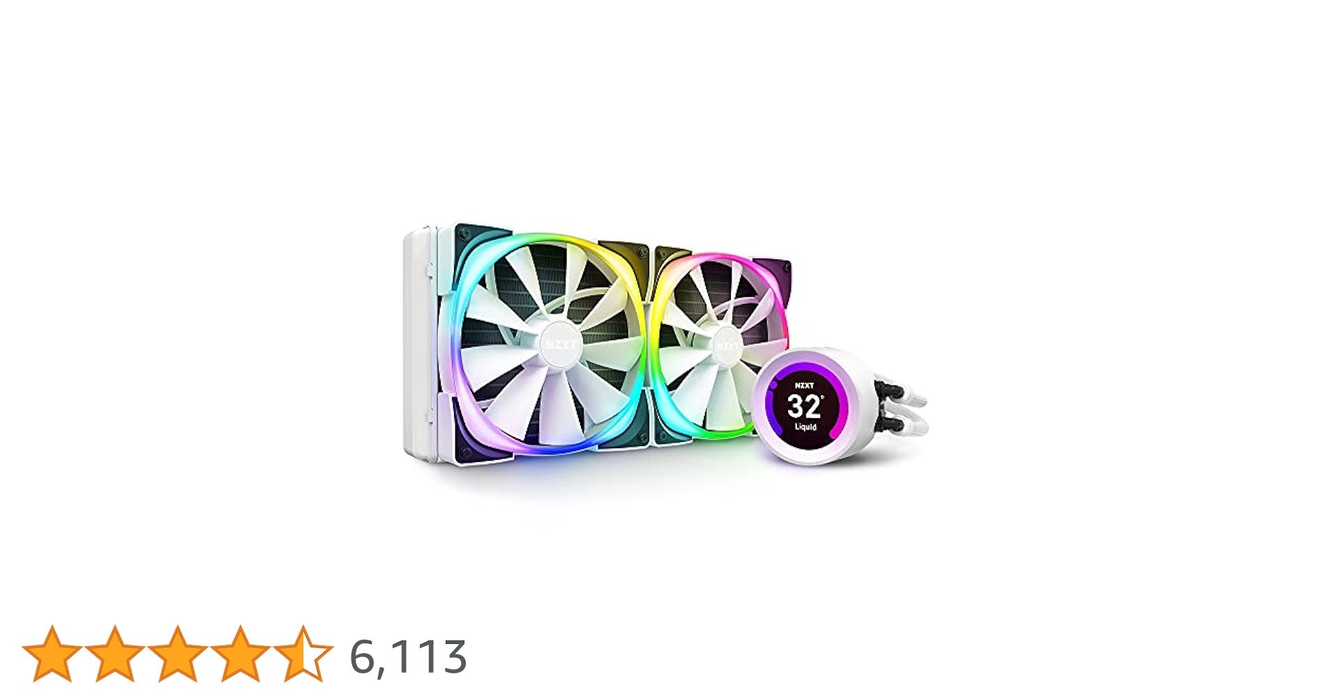 NZXT KRAKEN Z63 簡易水冷クーラー Amazon | NZXT KRAKEN Z63 簡易水冷CPUクーラー 液晶モニタ搭載