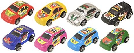 Henbrandt 12 Mini Pull Back Race Cars - Party bag filler toys